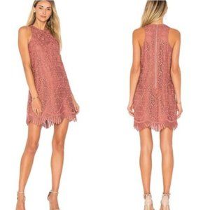 Lovers and Friends Caspian Shift Dress Mauve- S